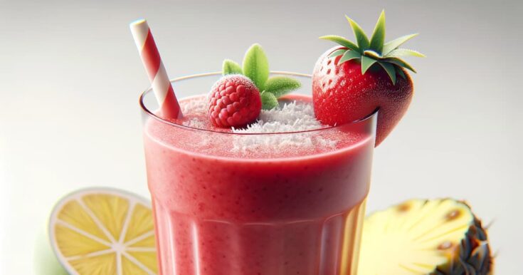 BlendJet Santa Colada Smoothie Recipe