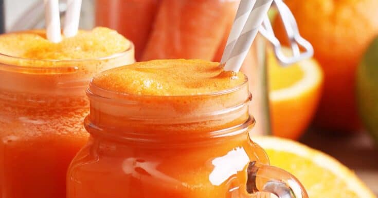 Cholesterol Lowering Carrot Ginger Smoothie Recipe