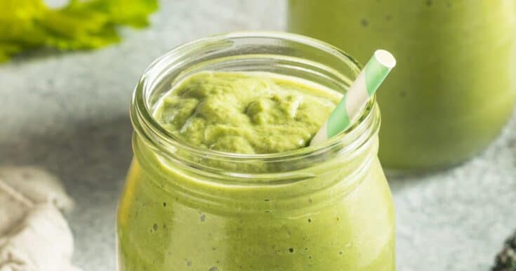 Cholesterol Lowering Green Detox Smoothie Recipe