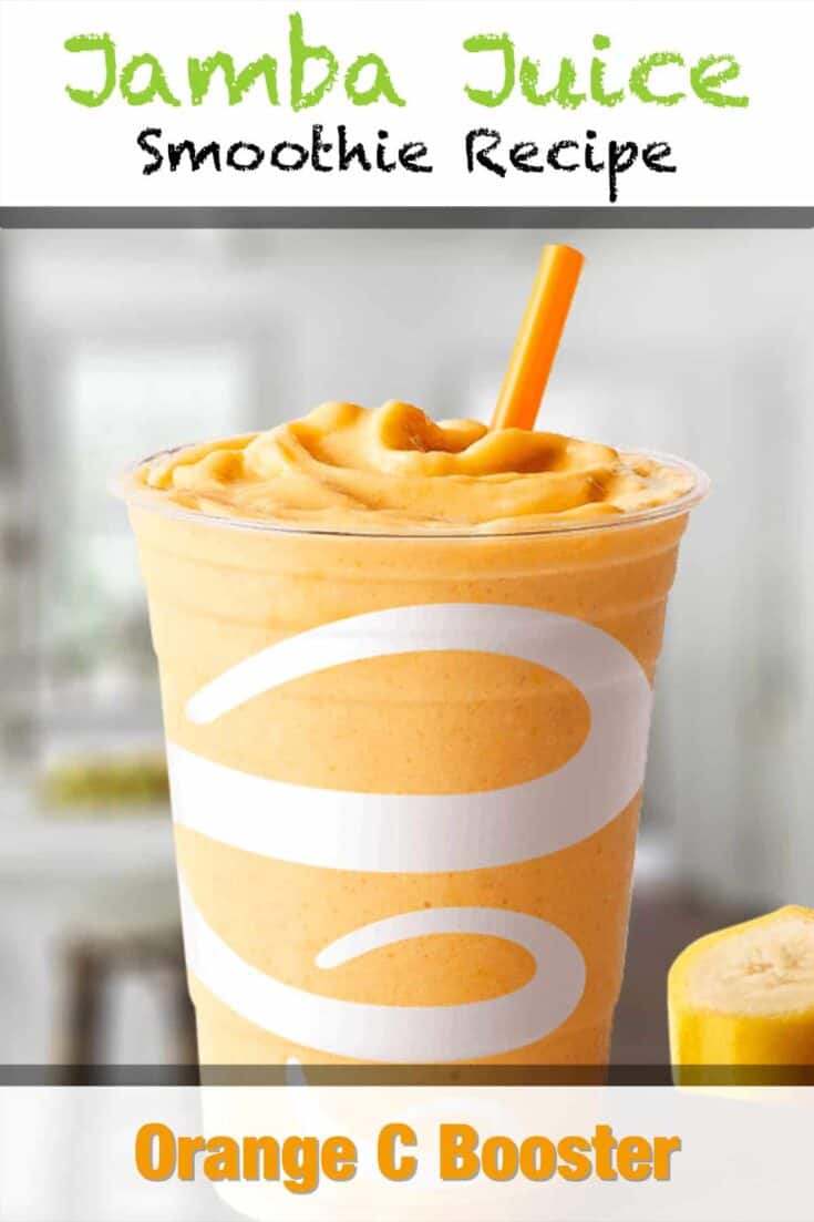 jamba juice orange c booster smoothie recipe pin