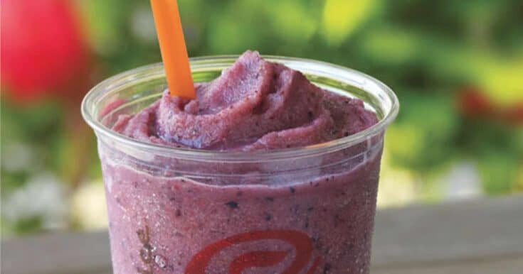 Jamba Juice Secret Menu Peanut Butter & Jelly Smoothie Recipe