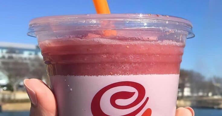 Jamba Juice Secret Menu Raspberry Dreamin' Smoothie Recipe