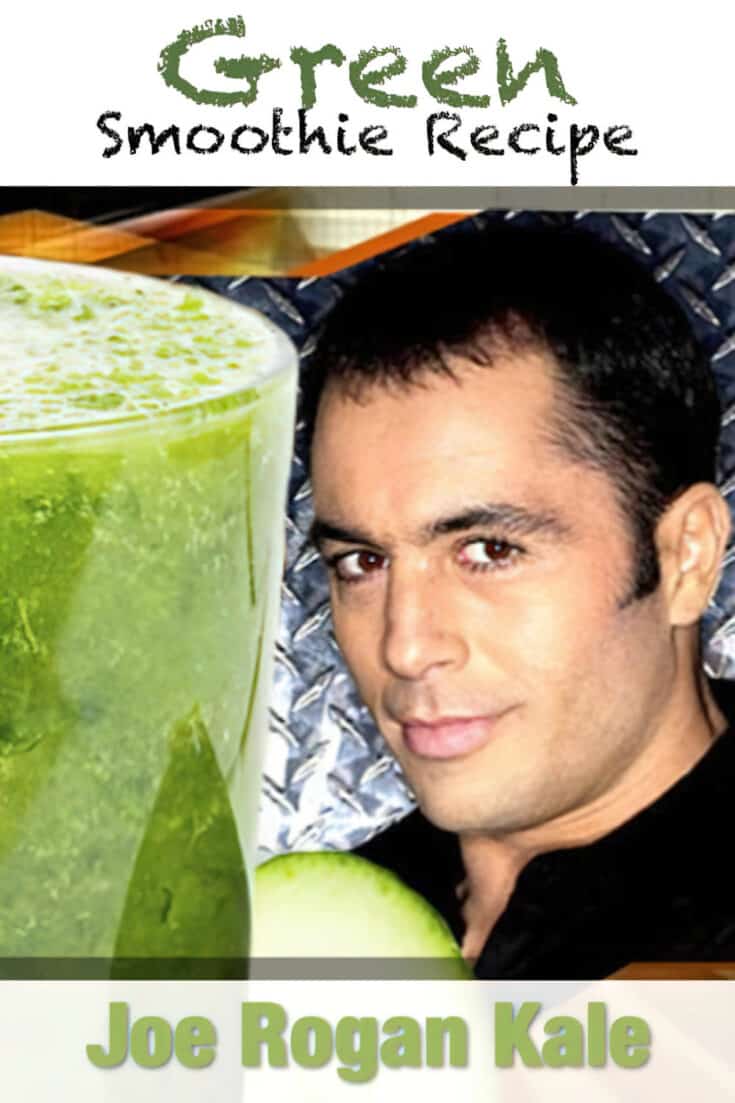 joe rogan kale shake recipe p