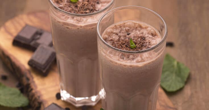 Keto Chocolate Shake Smoothie Recipe