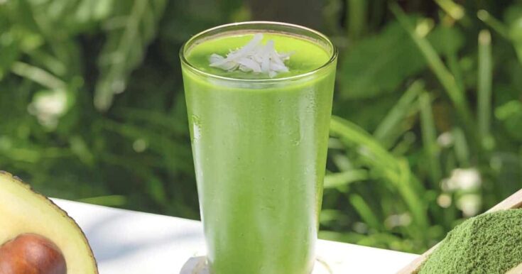 Matcha Avocado Smoothie Recipe