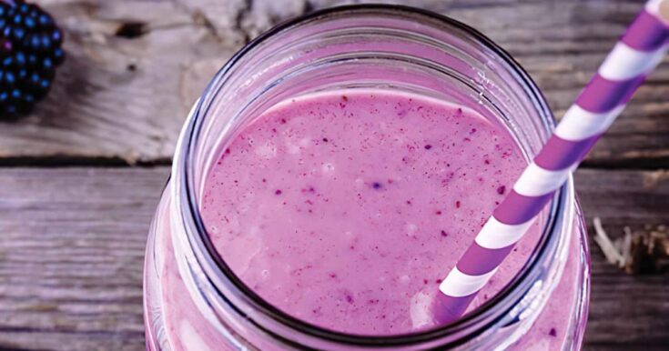 Ninja Blender Berry Almond Smoothie Recipe