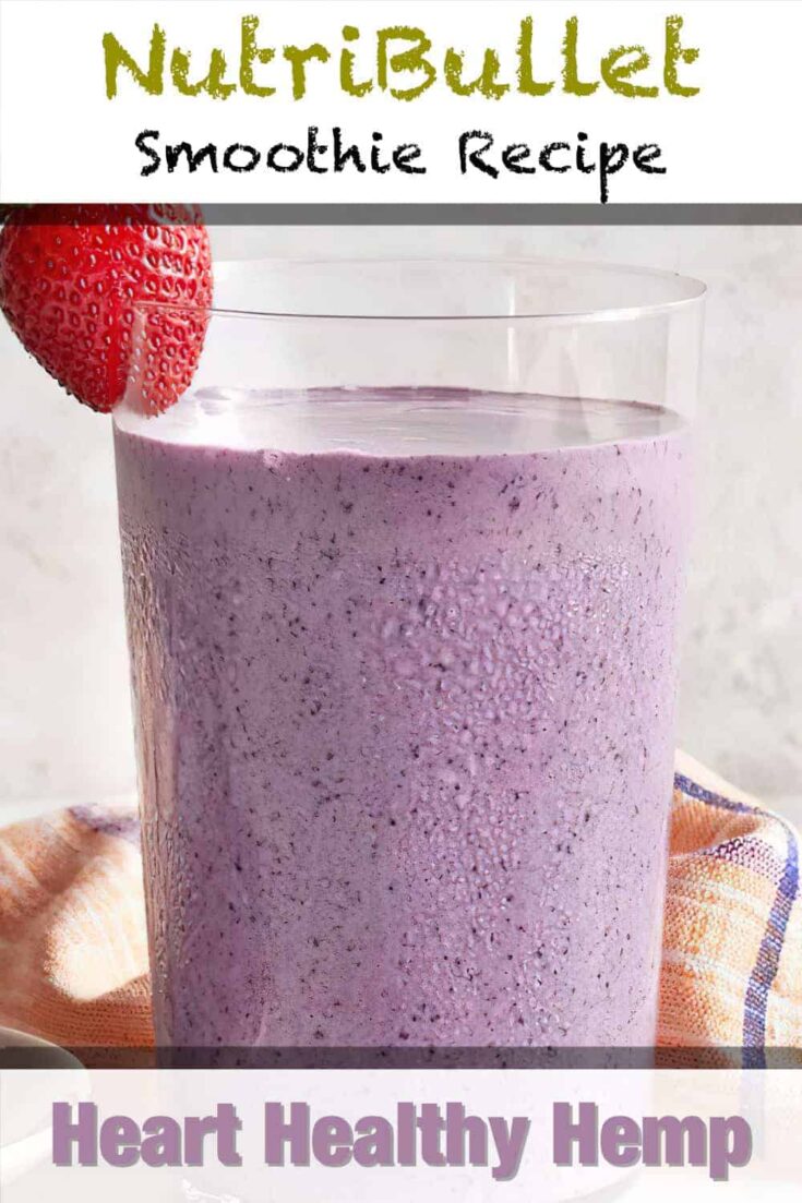 nutribullet heart healthy hemp smoothie recipe p