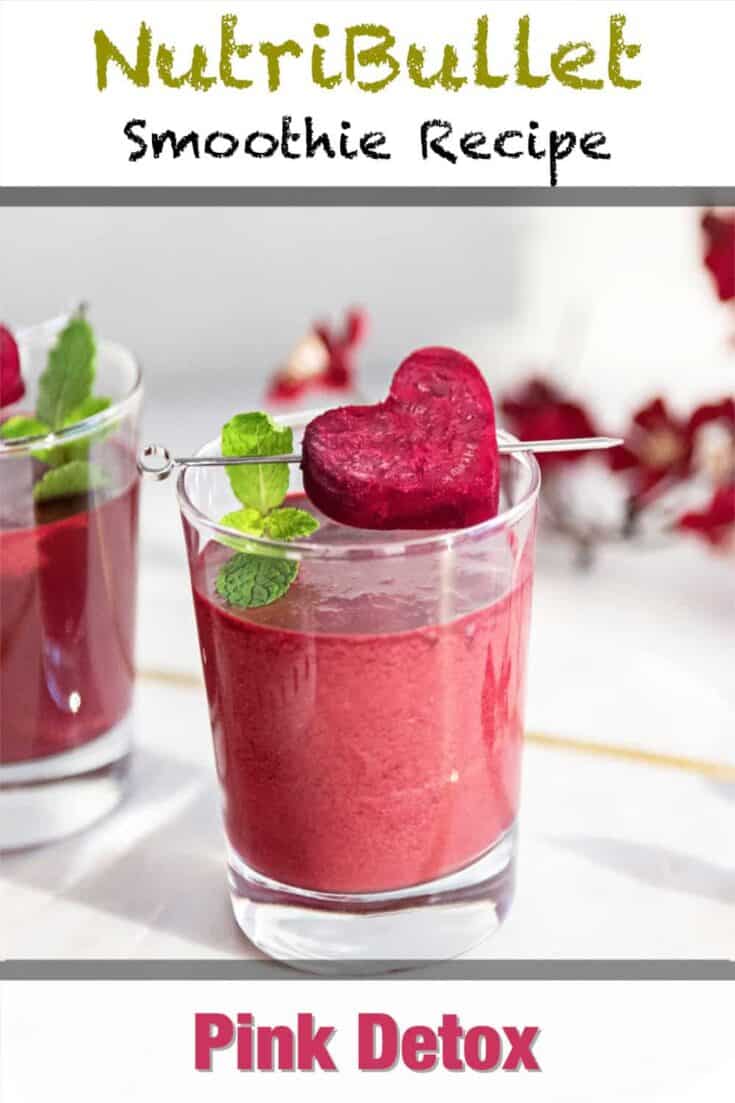 nutribullet pink detox smoothie recipe pin