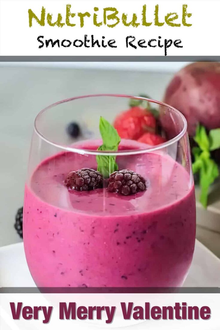 nutribullet very merry valentine smoothie recipe p