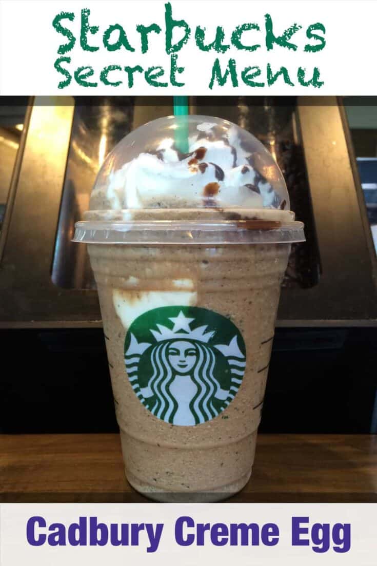 starbucks secret menu cadbury egg frappuccino recipe p