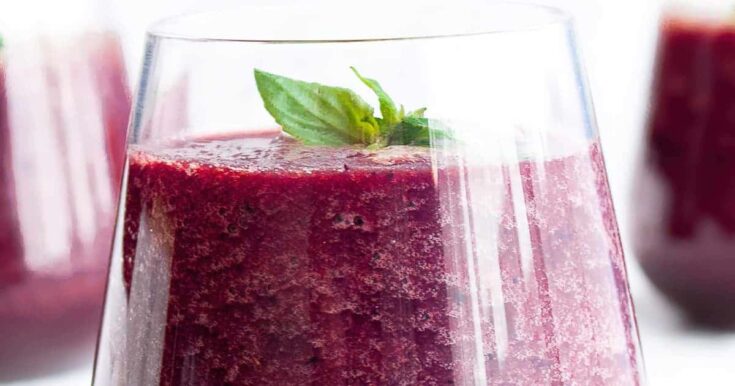 Vitamix Beet Pomegranate Citrus Smoothie Recipe